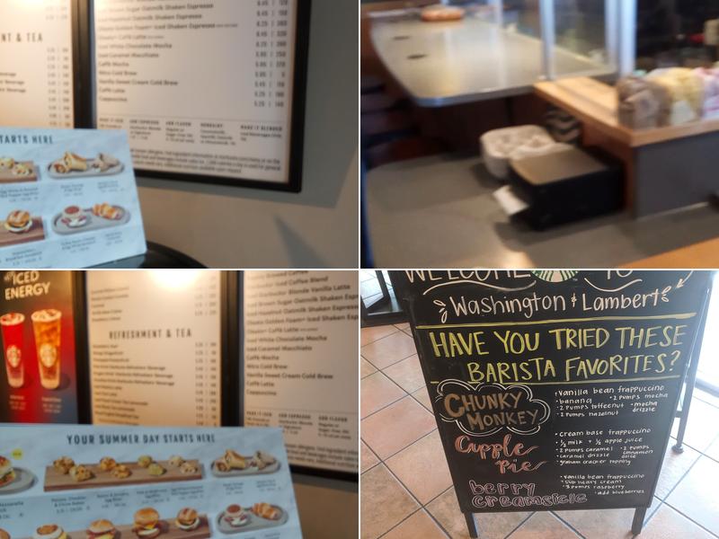 Starbucks Menu
