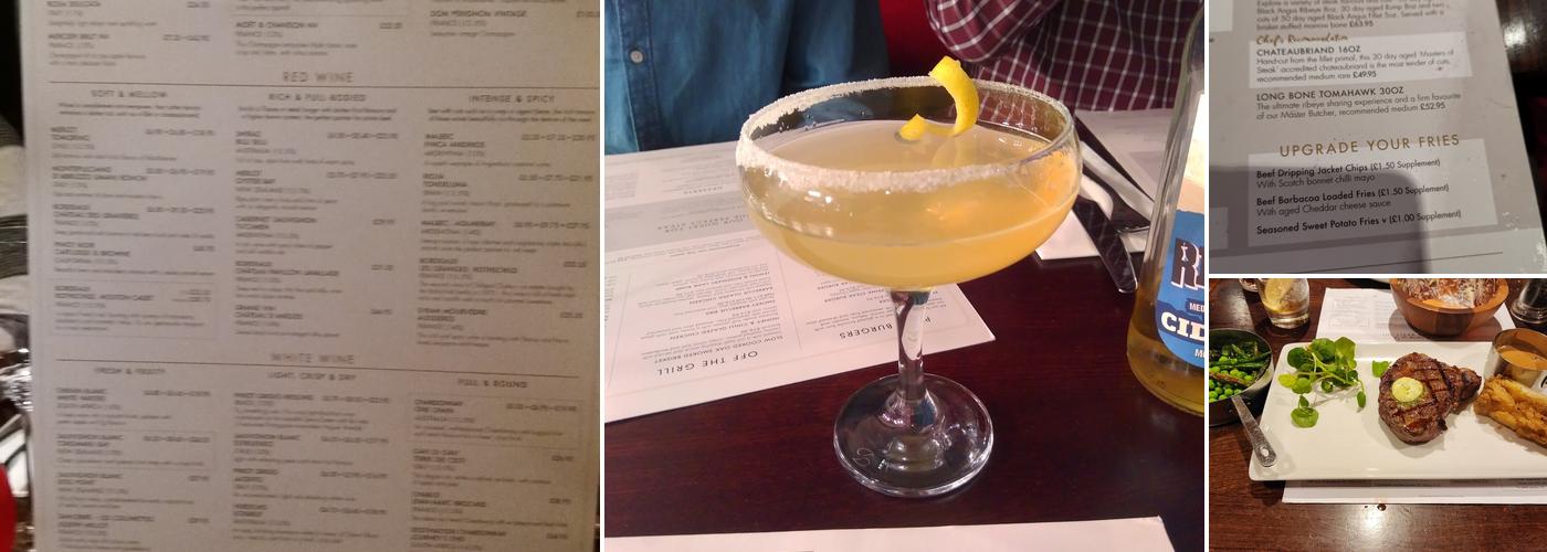 Miller & Carter Fleet Menu