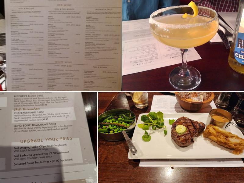 Miller & Carter Fleet Menu