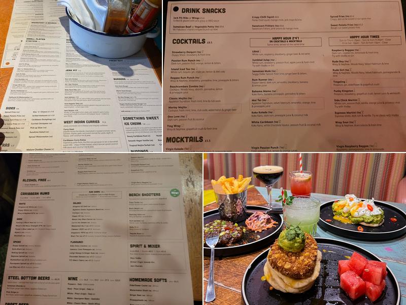 Turtle Bay Ealing Menu
