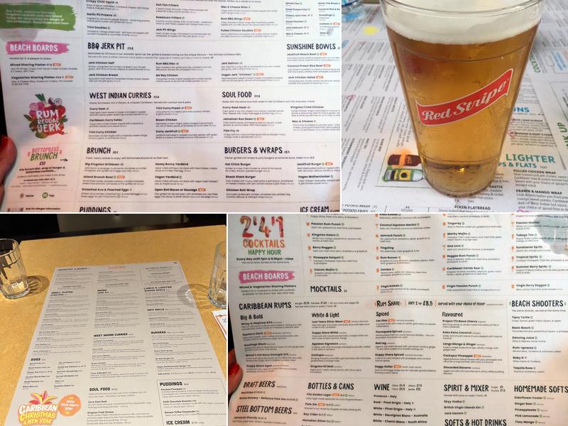 Turtle Bay Croydon Menu