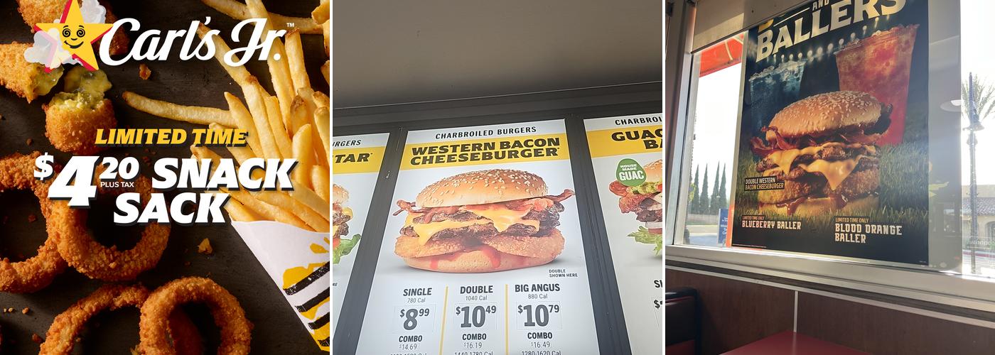 Carl’s Jr. Menu