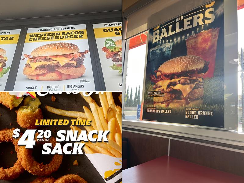 Carl’s Jr. Menu