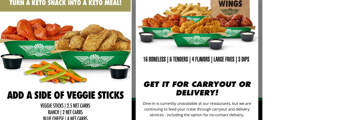 Wingstop Menu