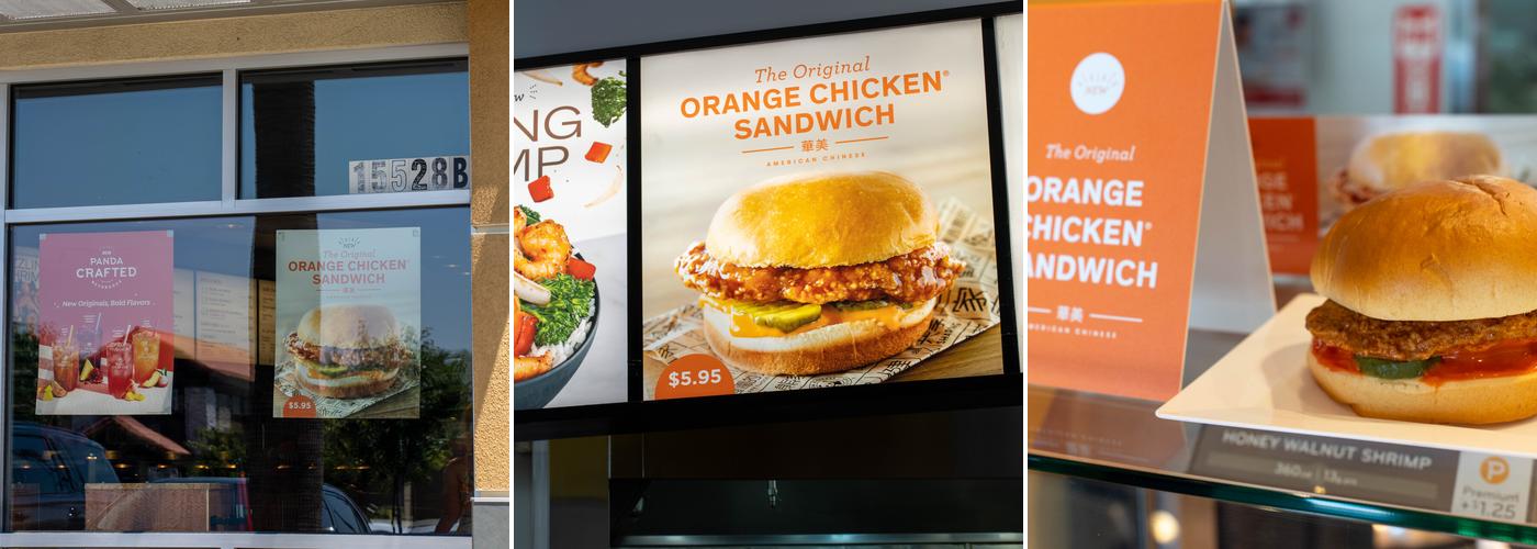 Panda Express Menu