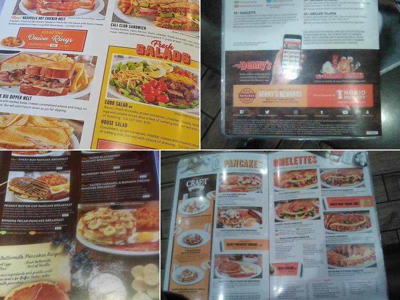 Denny's Menu