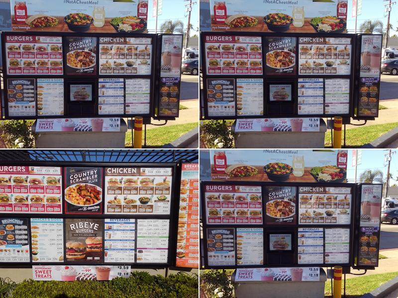 Jack In The Box Menu