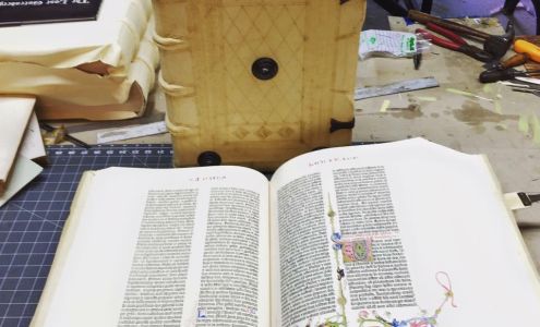 Arno Werner Bookbinders Blue Hill