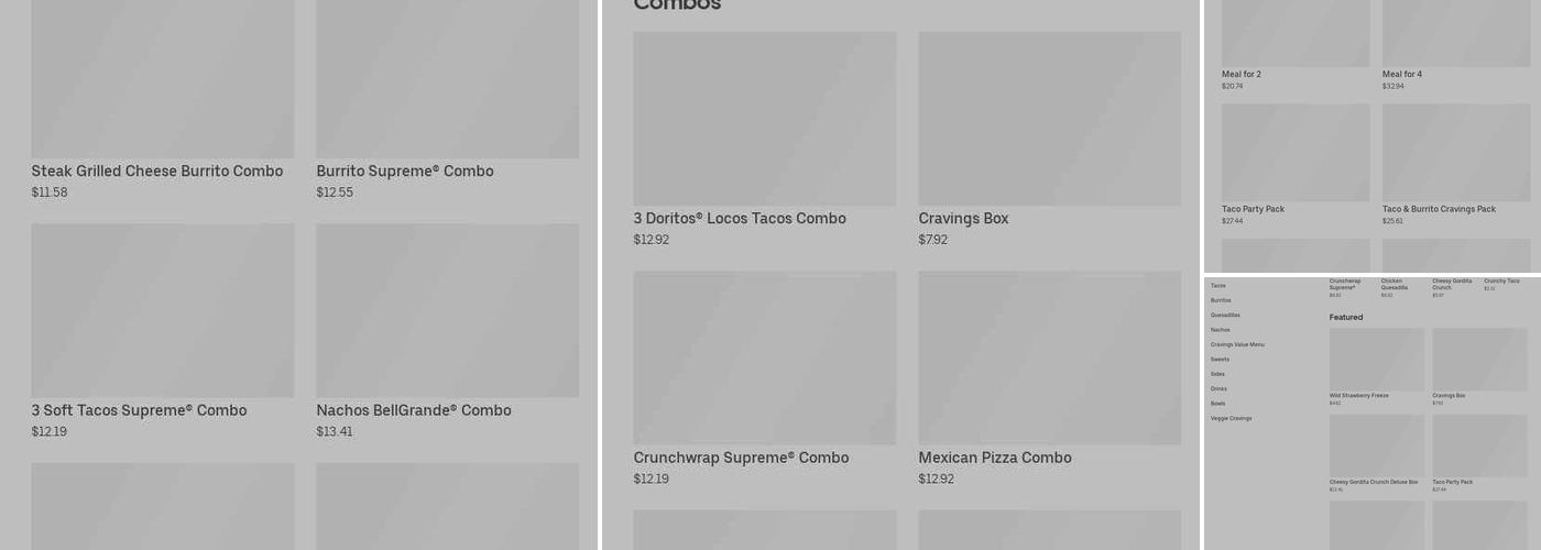 Taco Bell Menu