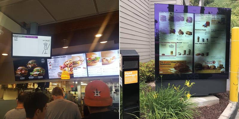 McDonald's Menu
