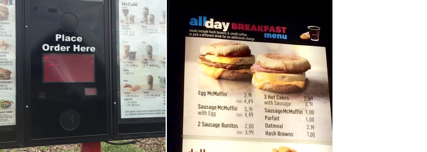 McDonald's Menu