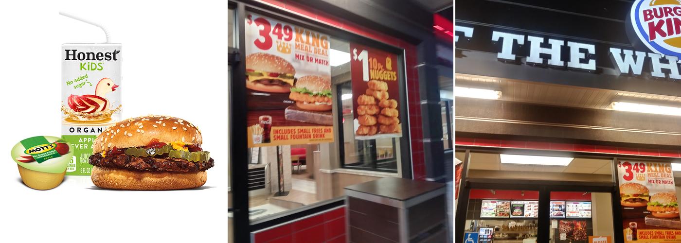 Burger King Menu
