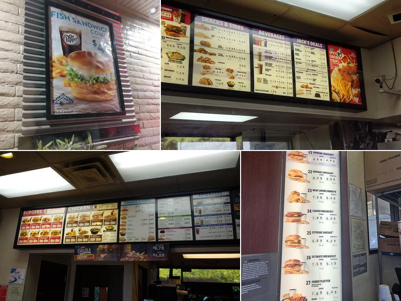 Jack In The Box Menu