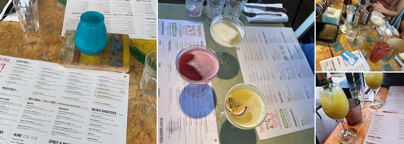 Turtle Bay Swansea Menu