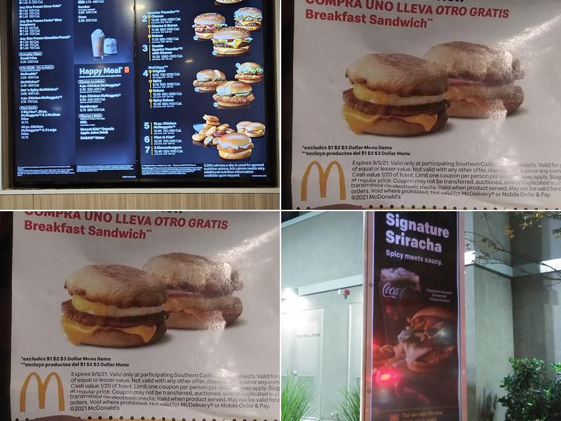 McDonald's Menu