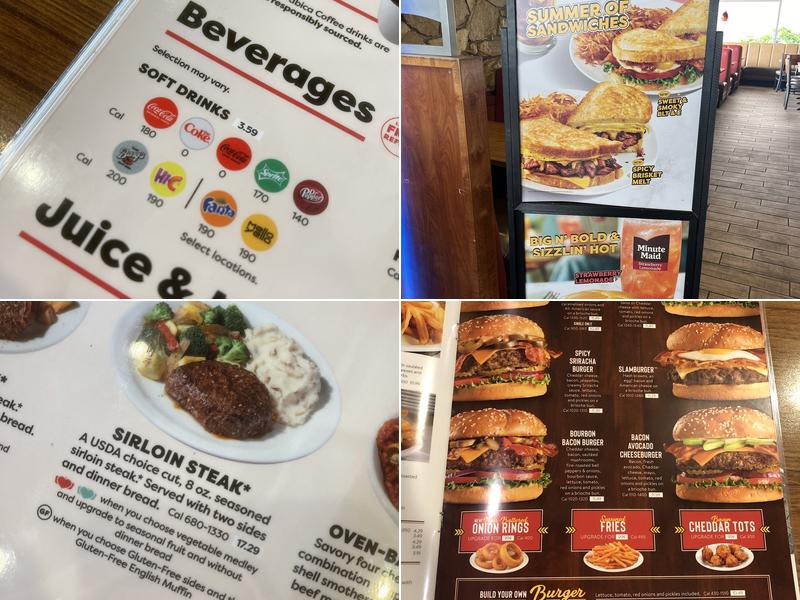 Denny's Menu