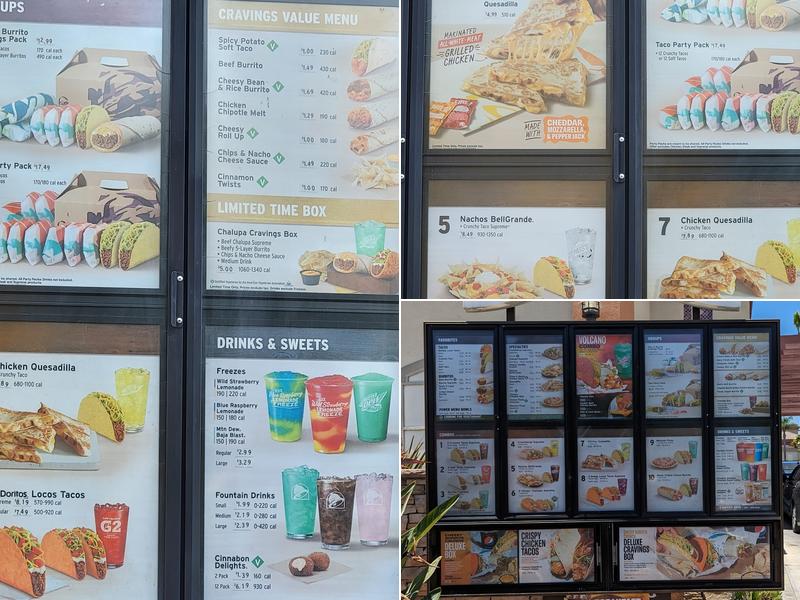 Taco Bell Menu