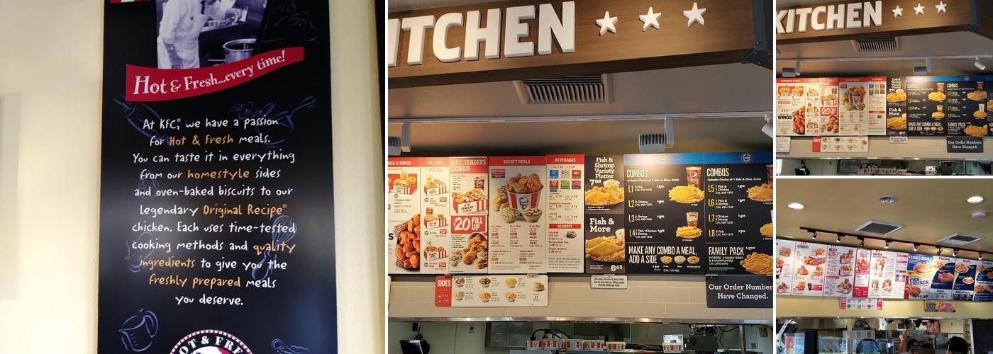 KFC Menu
