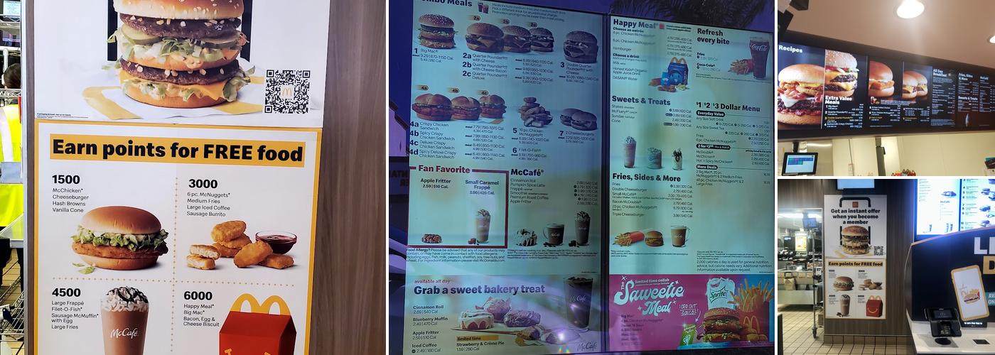 McDonald's Menu