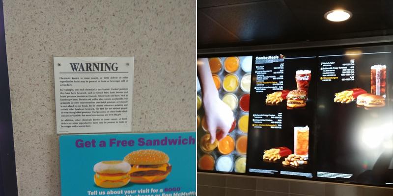 McDonald's Menu