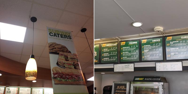 Subway Menu