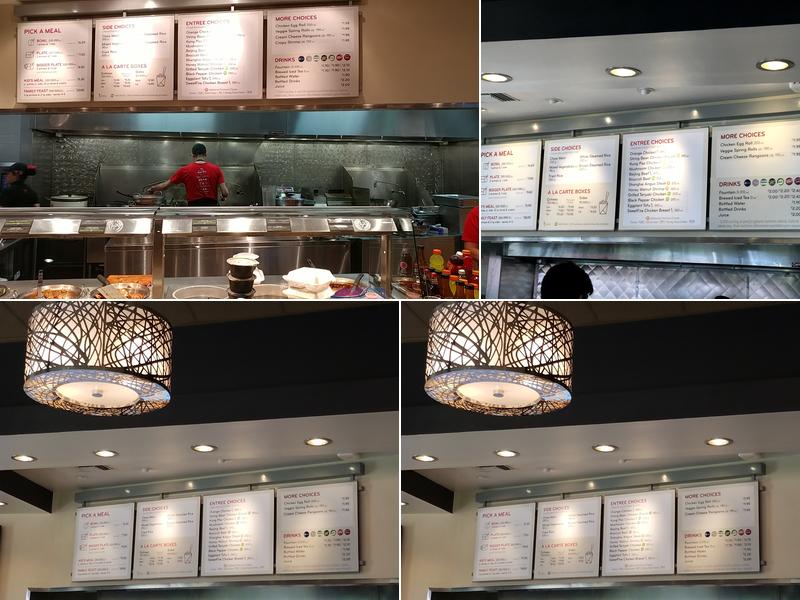 Panda Express Menu
