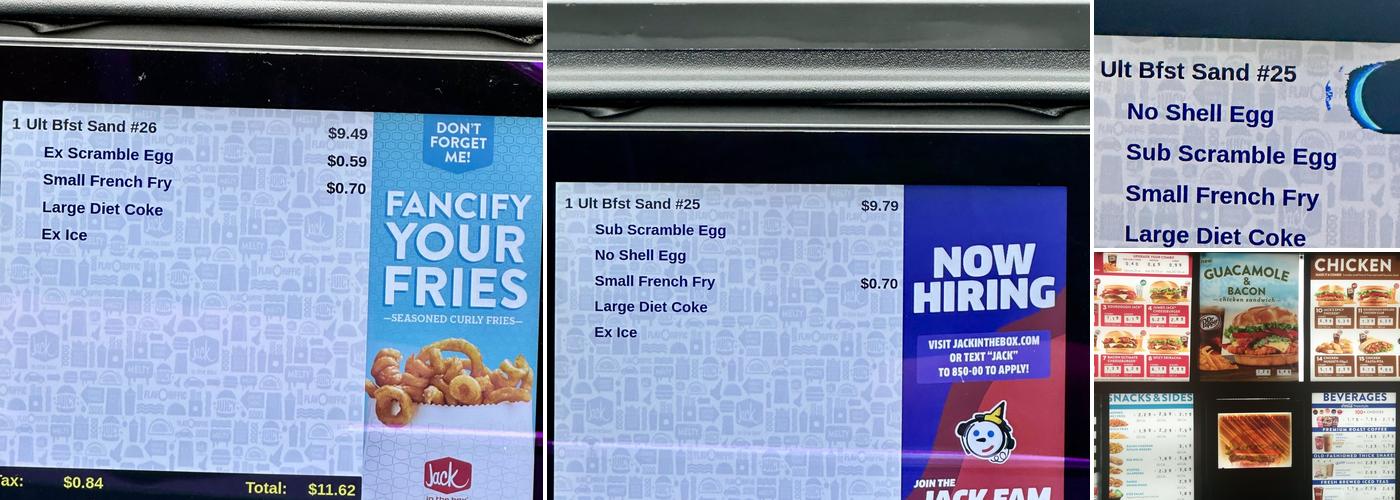 Jack In The Box Menu