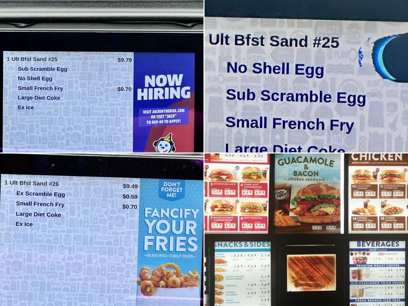 Jack In The Box Menu