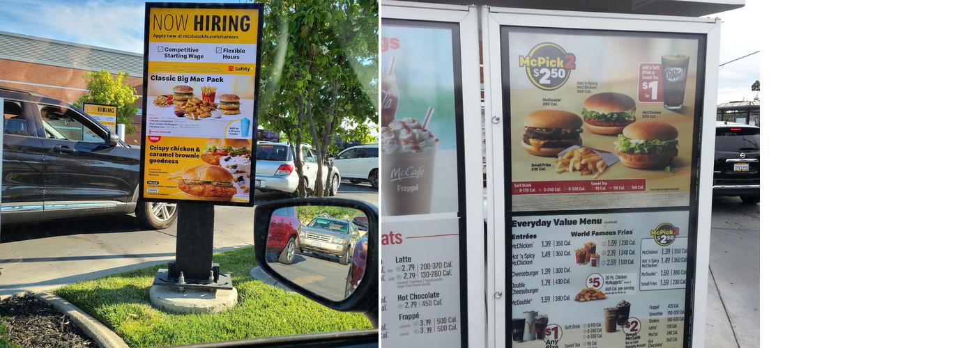 McDonald's Menu