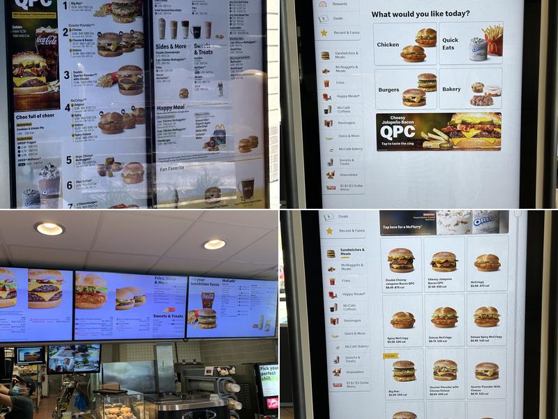 McDonald's Menu