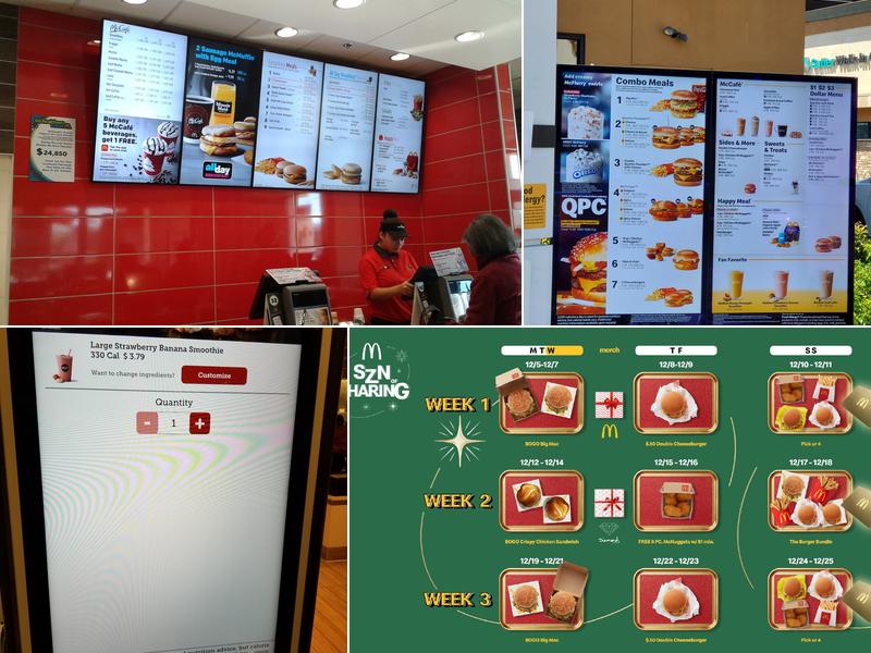 McDonald's Menu