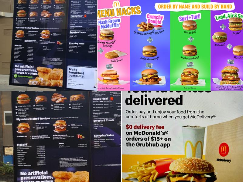 McDonald's Menu