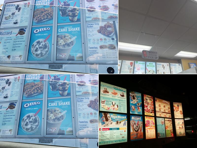 Dairy Queen Menu