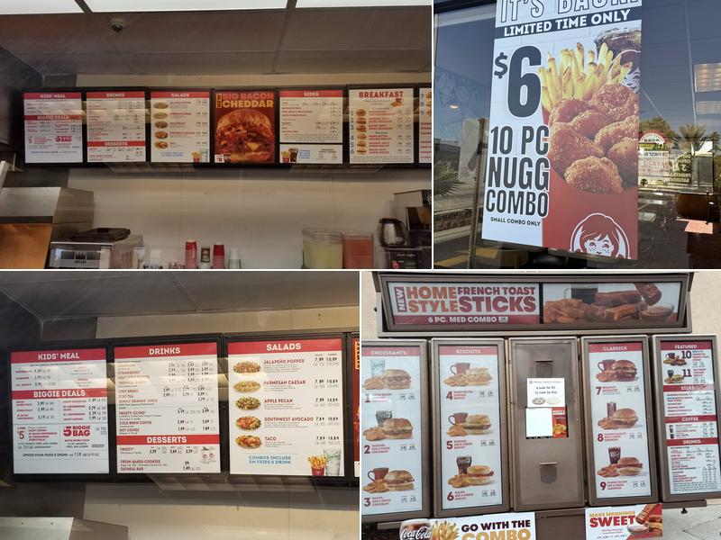 Wendy's Menu