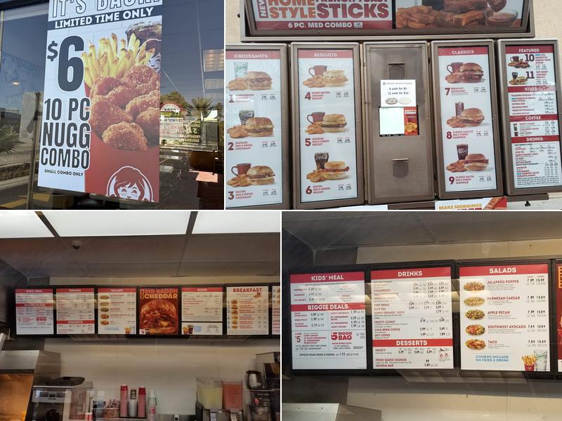 Wendy's Menu