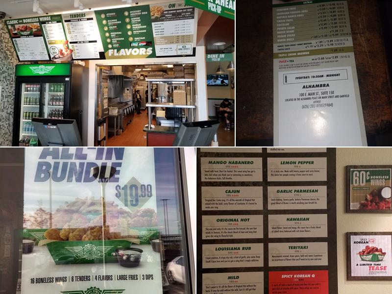 Wingstop Menu