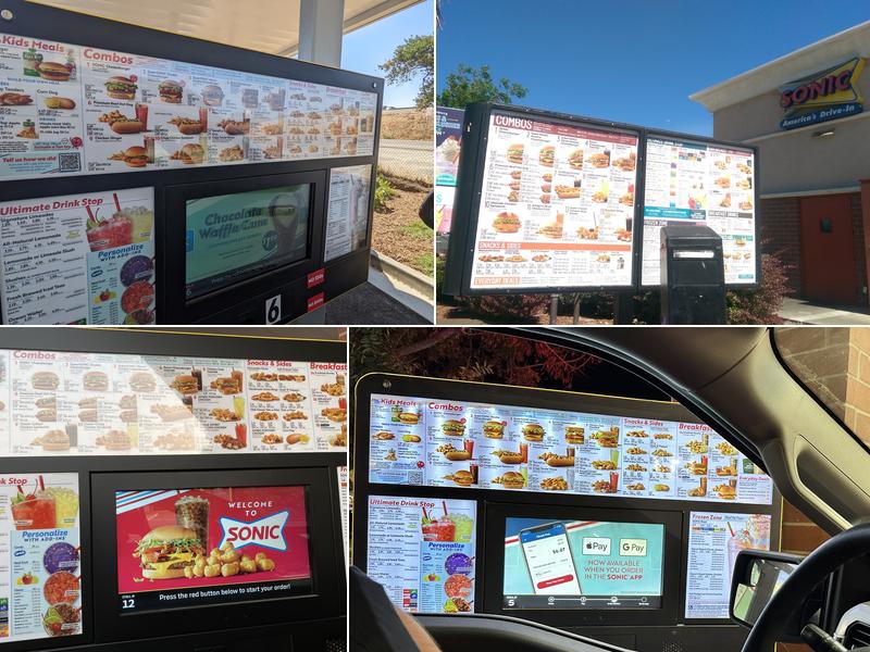 Sonic Drive-In Menu