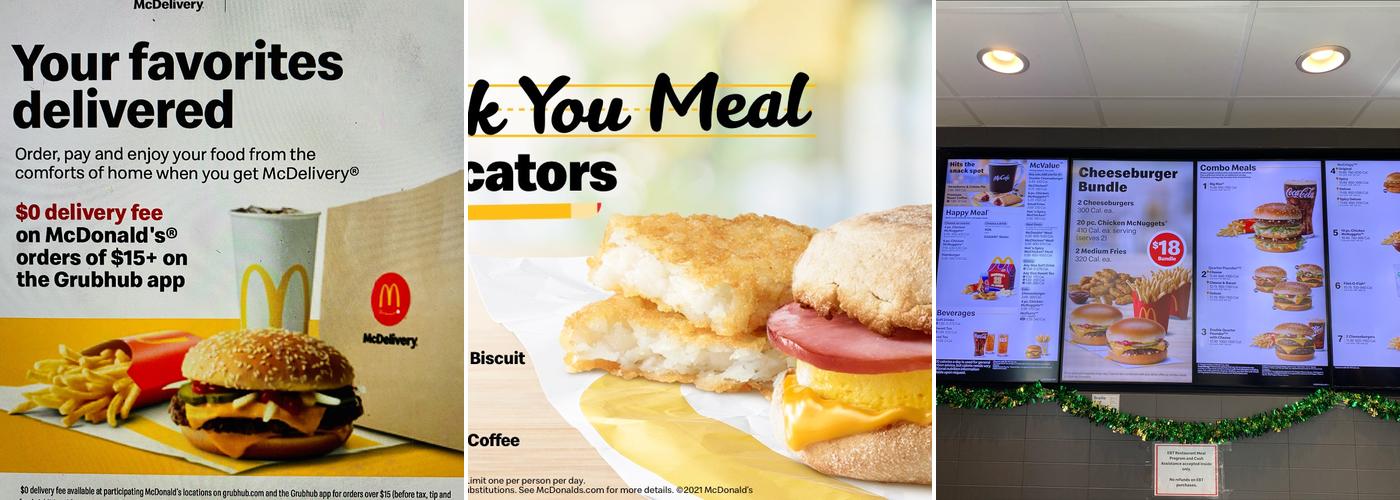McDonald's Menu