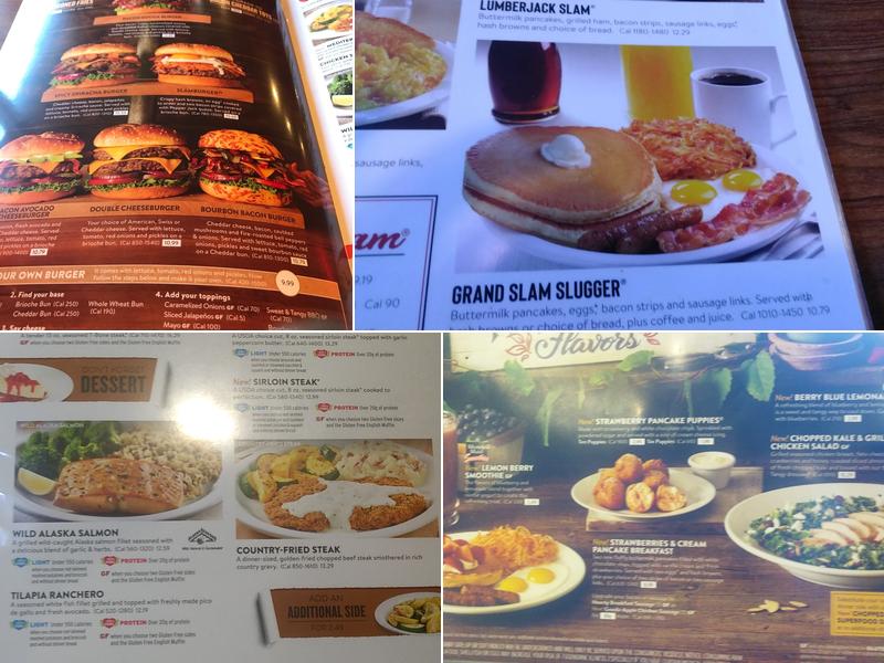 Denny's Menu