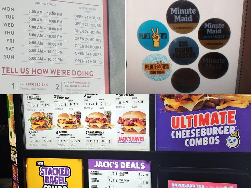 Jack In The Box Menu