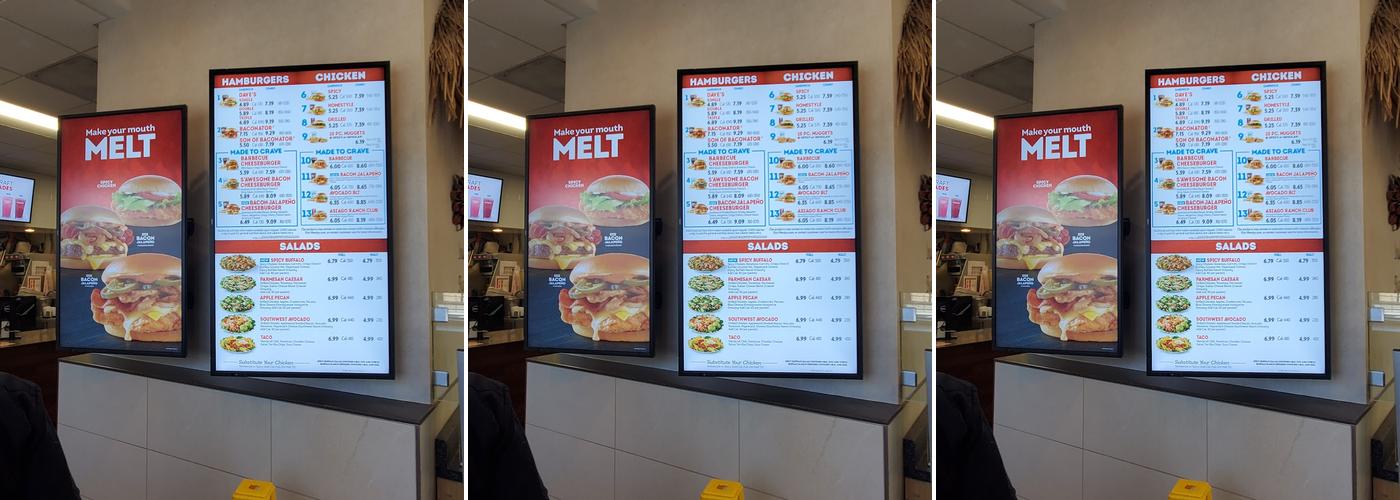 Wendy's Menu