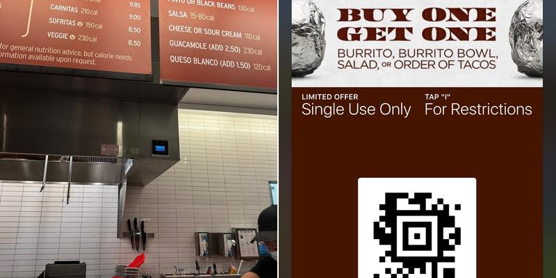 Chipotle Mexican Grill Menu