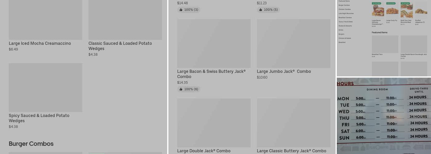 Jack In The Box Menu