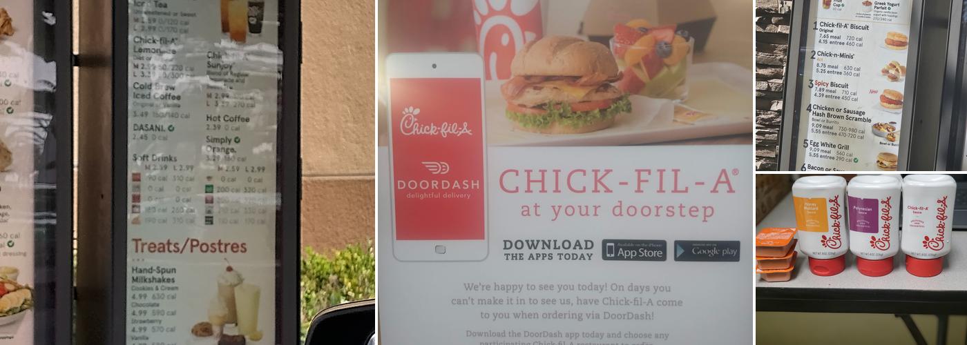 Chick-fil-A Menu