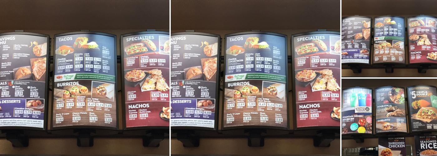 Taco Bell Menu