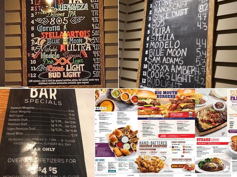 Chili's Grill & Bar Menu