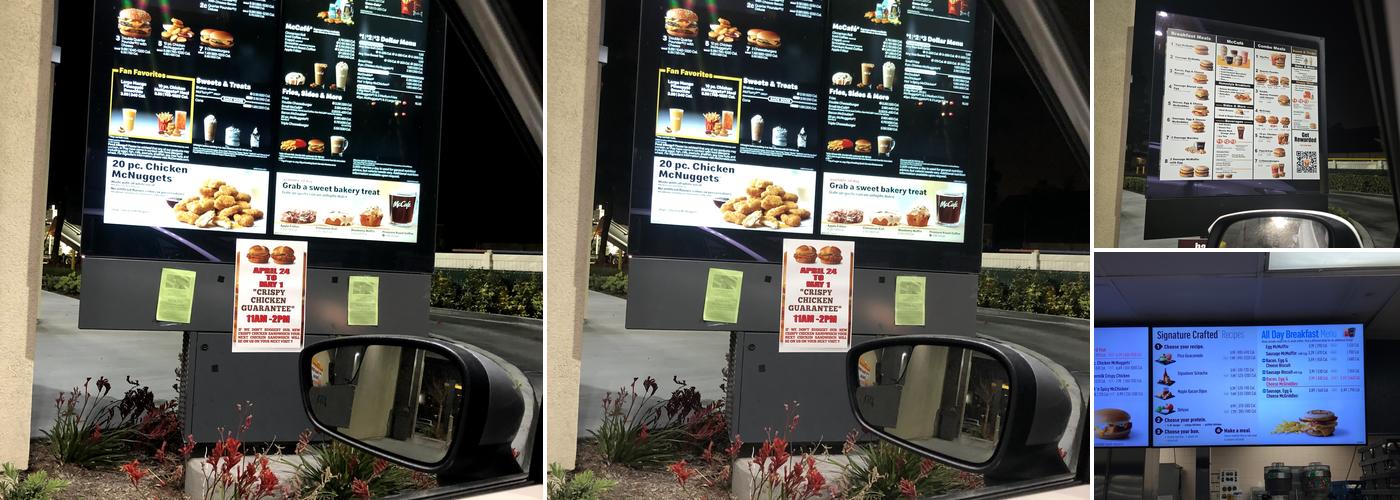 McDonald's Menu