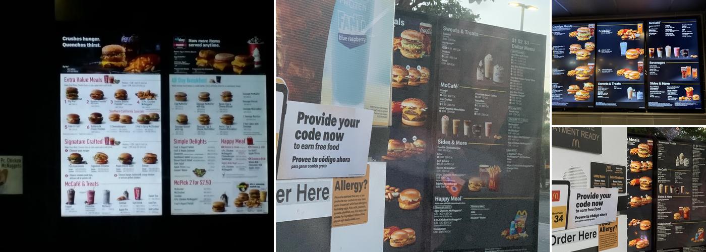McDonald's Menu