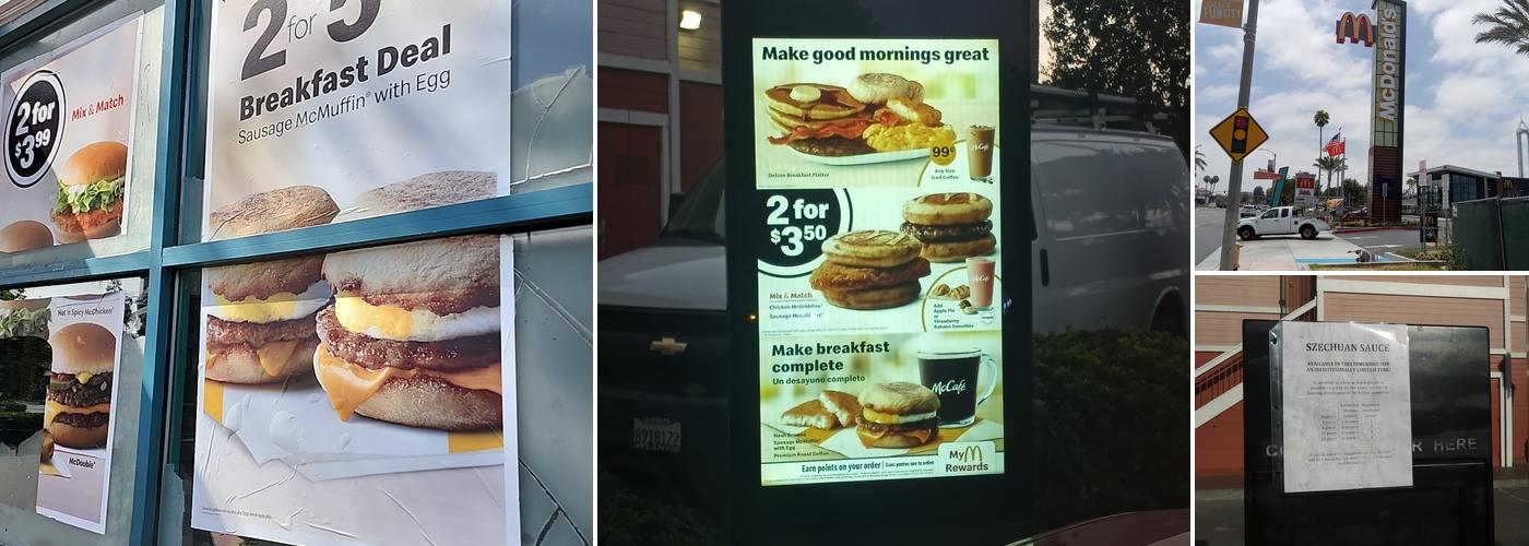 McDonald's Menu