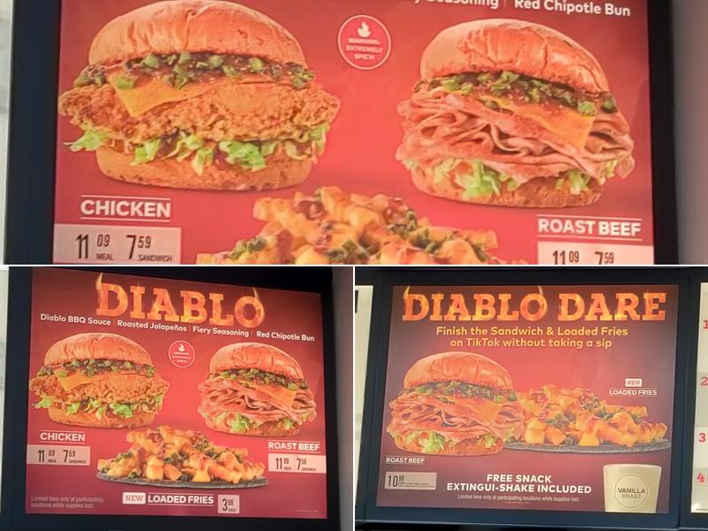 Arby's Menu